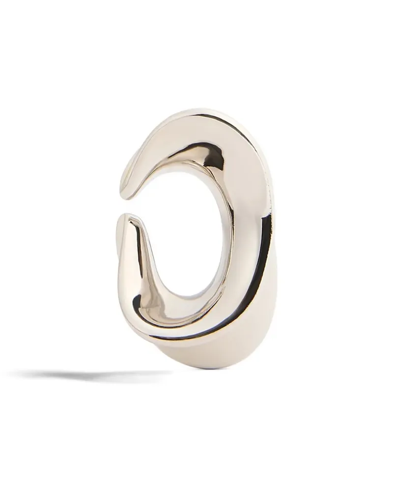 KHAITE Shadow Ear Cuff - Silber Silber