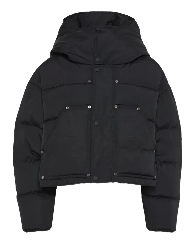 Dsquared2 Gefütterte Kapuzenjacke - Schwarz Schwarz