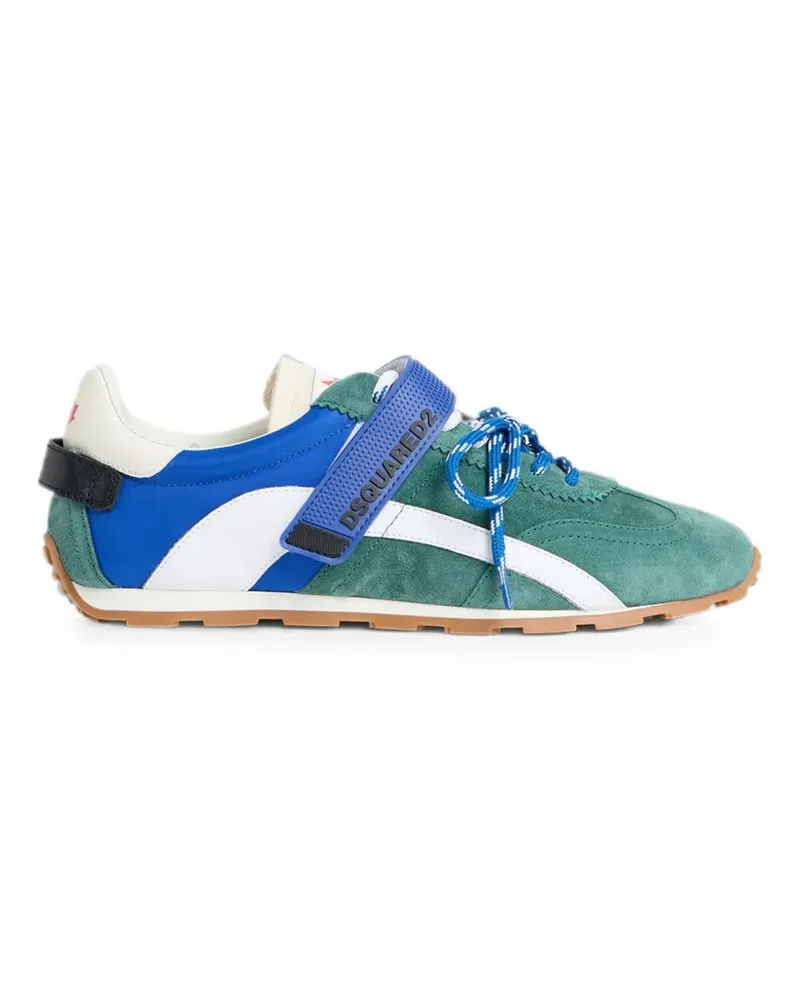 Dsquared2 Sneakers mit Ahornblatt-Riemen - Grün Grün