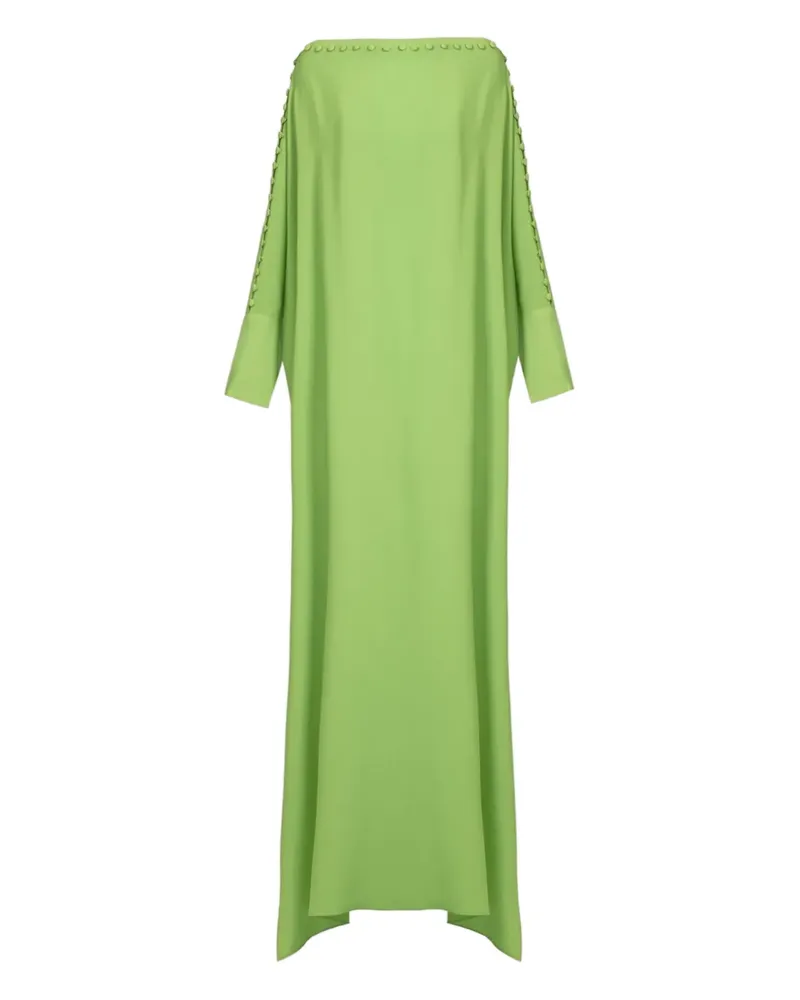 Taller Marmo button-detailed kaftan dress - Grün Grün
