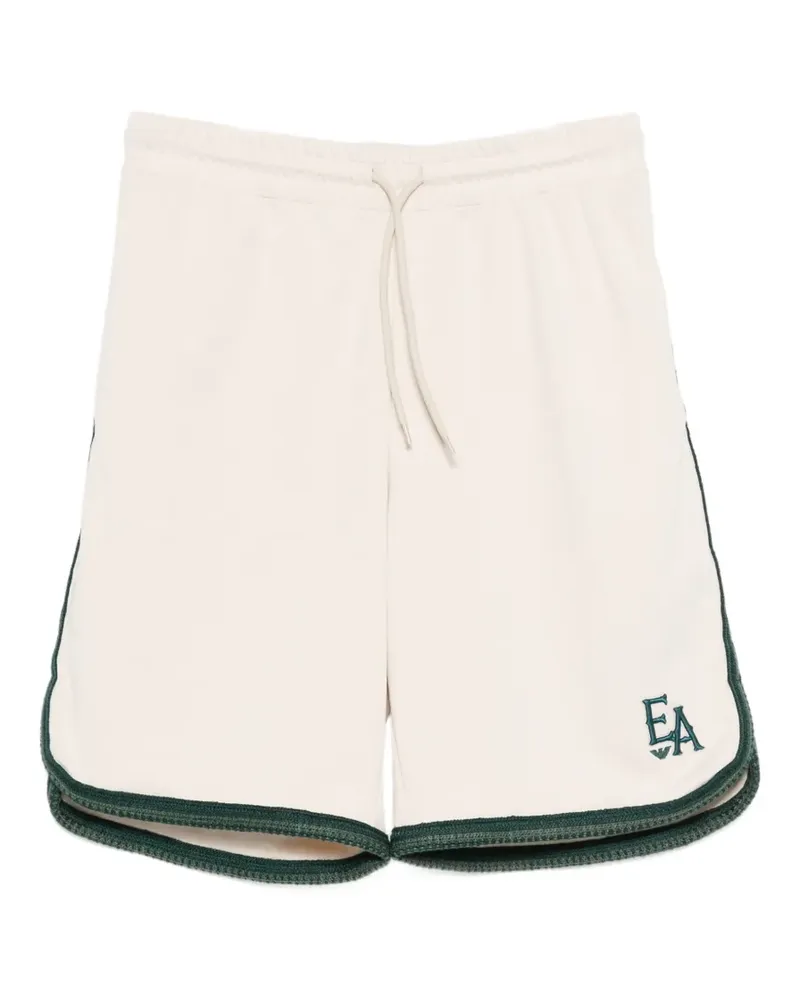 Emporio Armani Shorts mit besticktem Besatz - Nude Nude