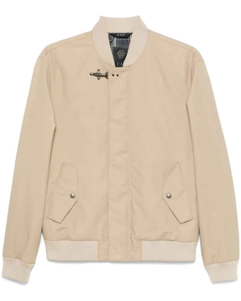 Fay Jacke aus Popeline - Nude Nude