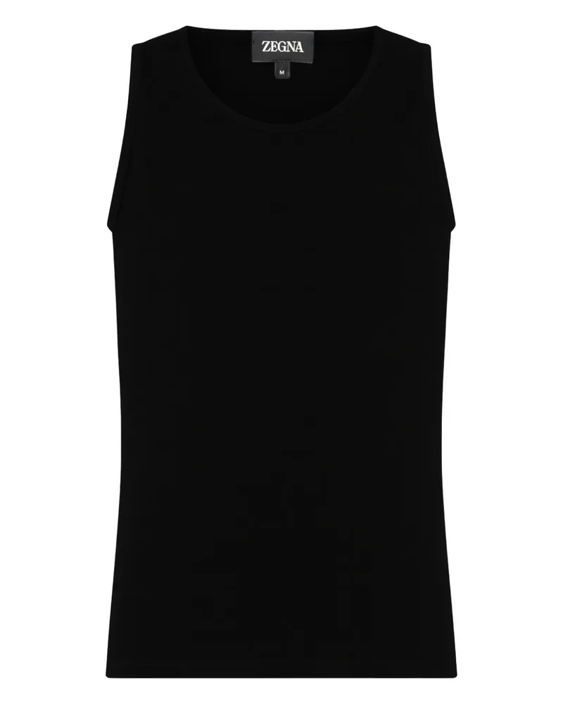 Ermenegildo Zegna crew-neck top - Schwarz Schwarz