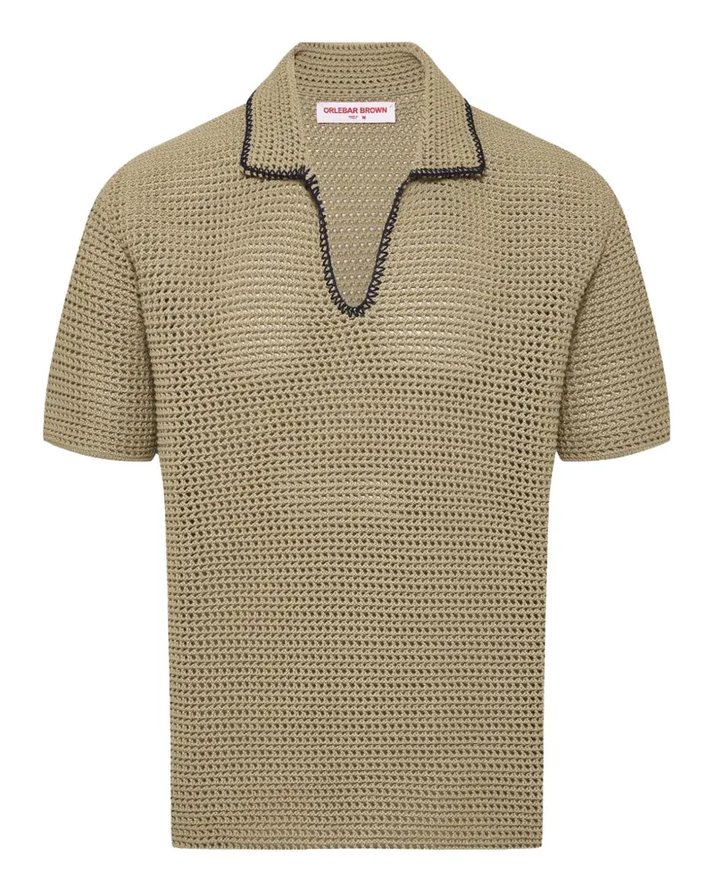 Orlebar Brown Batten V-neck T-shirt - Nude Nude