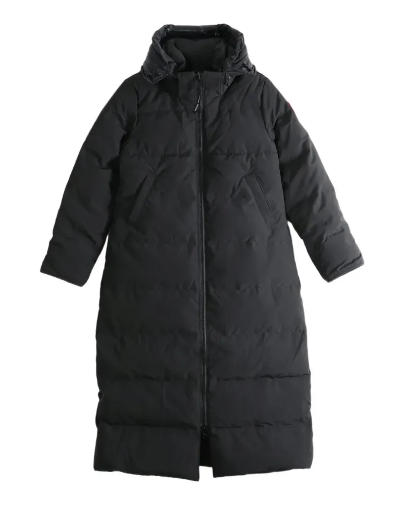 Canada Goose Gesteppter Mystique Parka mit Kapuze - Schwarz Schwarz