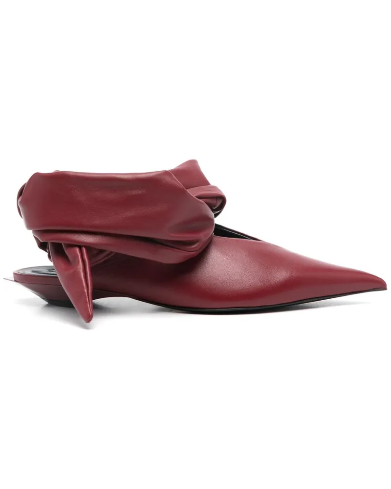 Thierry Mugler Knot Fang Pumps - Rot Rot