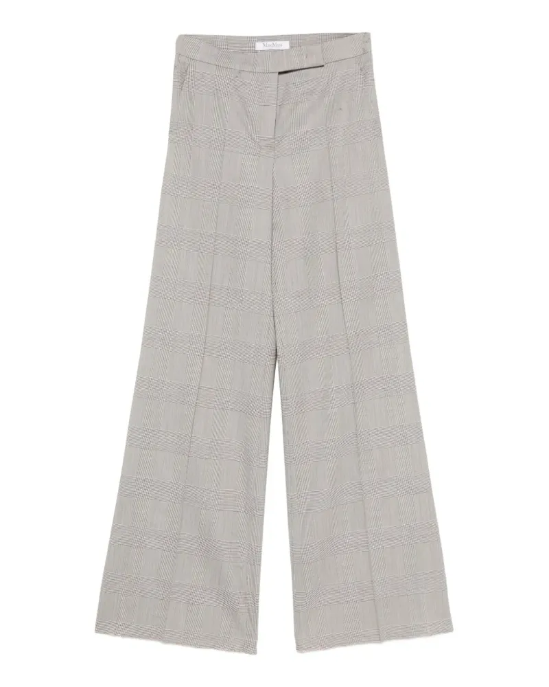 Max Mara Karierte Hose - Grün Grün