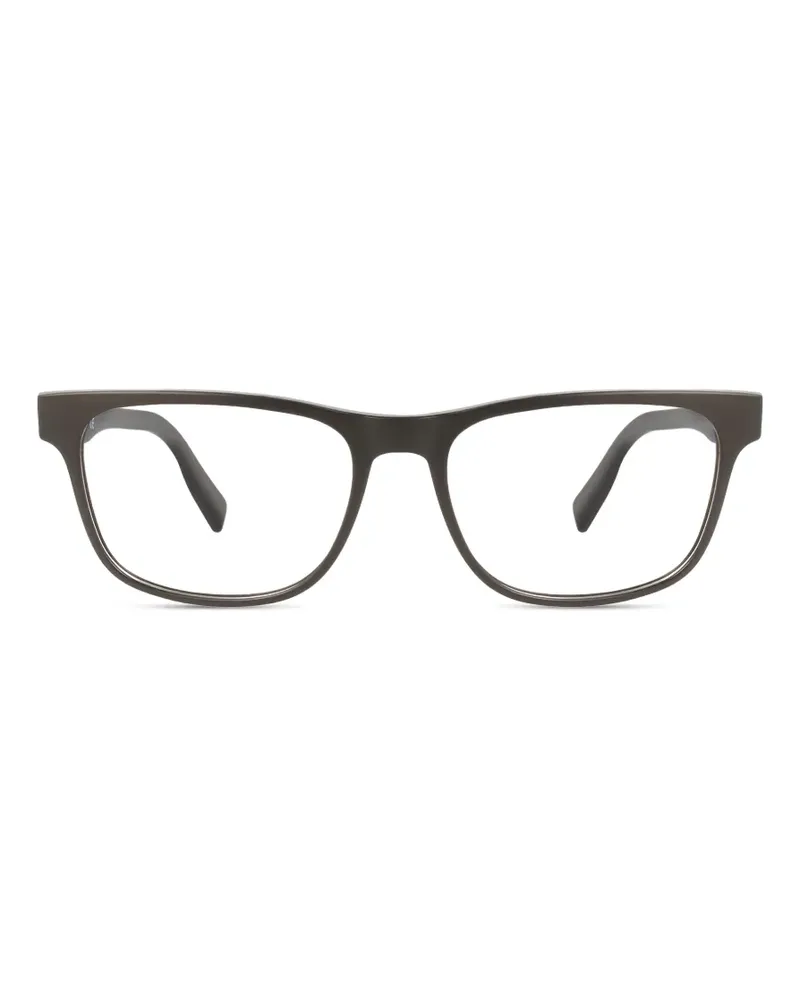 Lacoste rectangle-frame glasses - Schwarz Schwarz