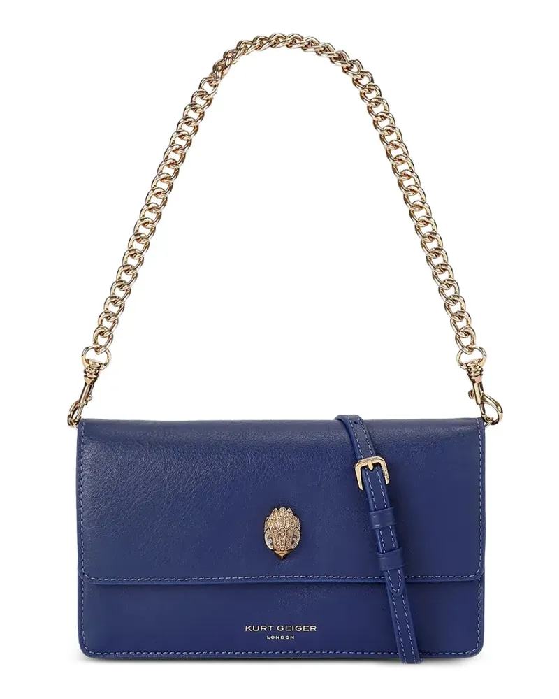 Kurt Geiger Sloane Mini-Tasche mit Adler-Schild - Blau Blau