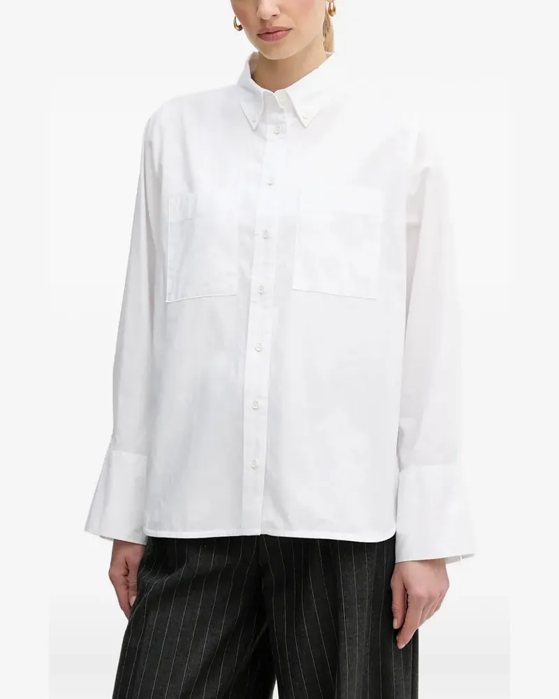 Barbour Wren Hemd mit Bündchen - Weiß Weiß