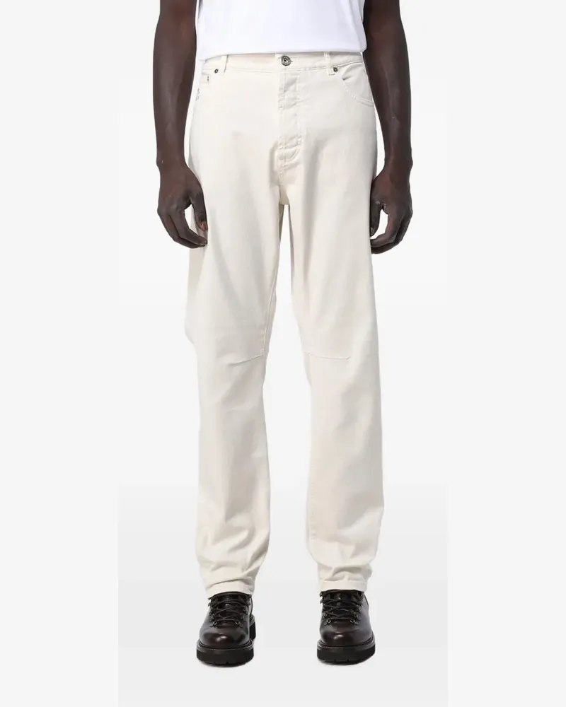 Brunello Cucinelli Gerade Jeans im Five-Pocket-Design - Nude Nude