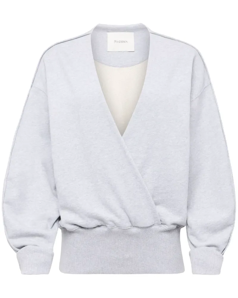 J.W.Anderson Gewickeltes Sweatshirt mit Rundhalsausschnitt - Grau Grau