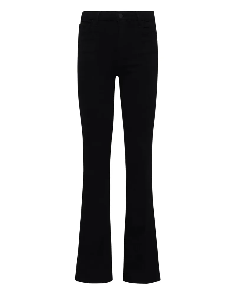 L'Agence Selma boot-cut jeans - Schwarz Schwarz