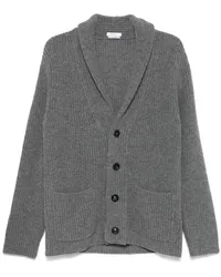 Boglioli Grob gestrickter Cardigan Grau