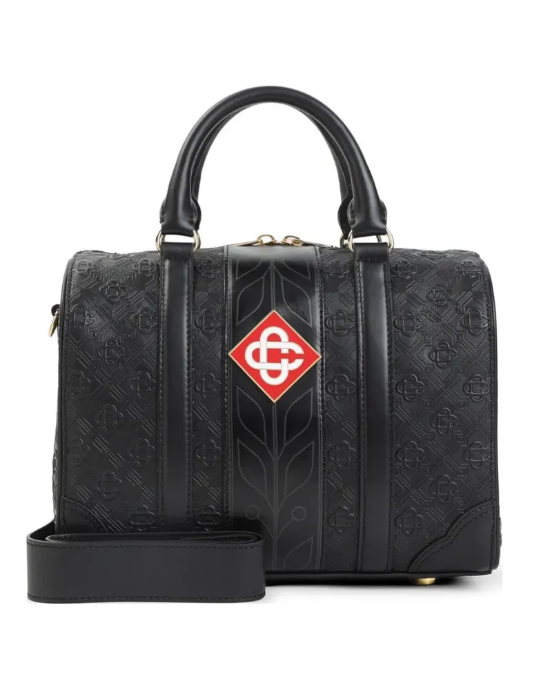 Casablanca Paris Mini Reisetasche mit Monogramm - Schwarz Schwarz