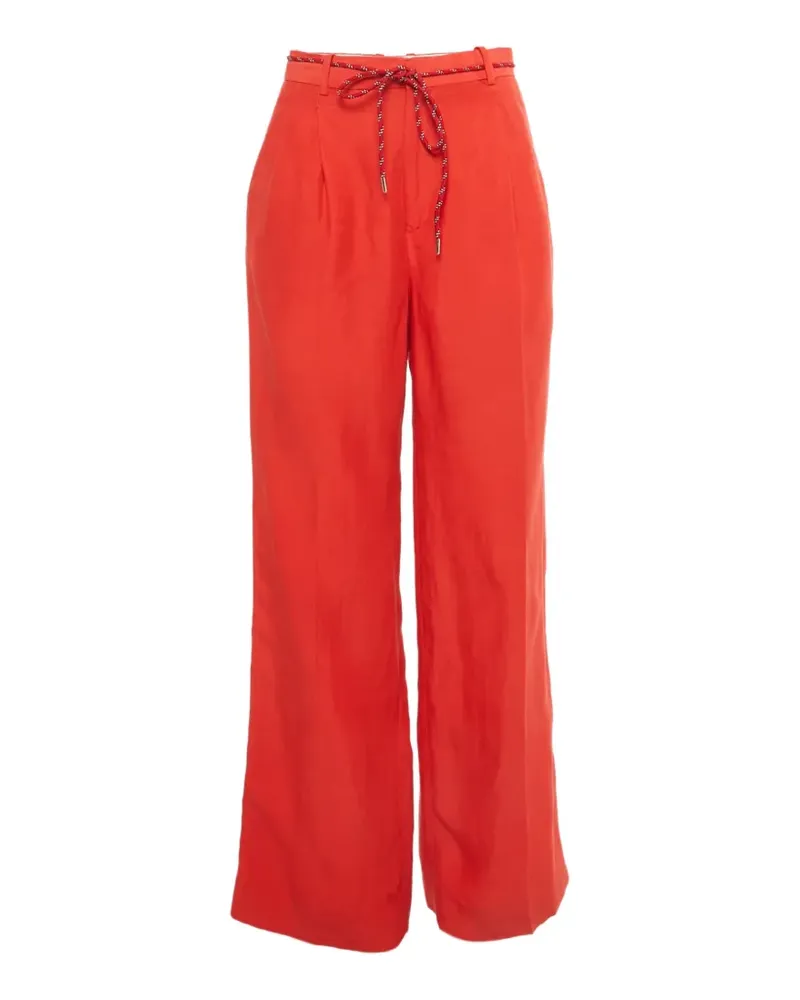 Sandro tie-fastening trousers - Rot Rot