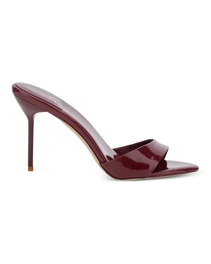 Jeffrey Campbell Ce-Soire patent-finish heeled sandals - Rot Rot