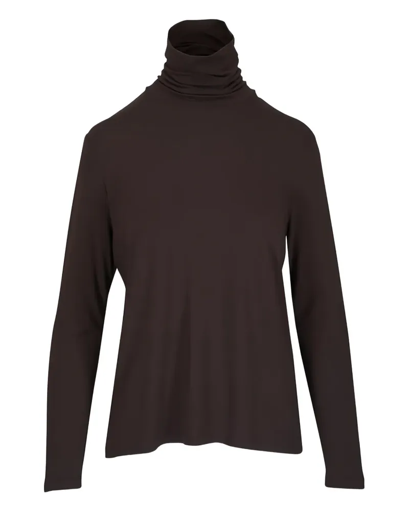 Majestic roll-neck long-sleeved top - Braun Braun