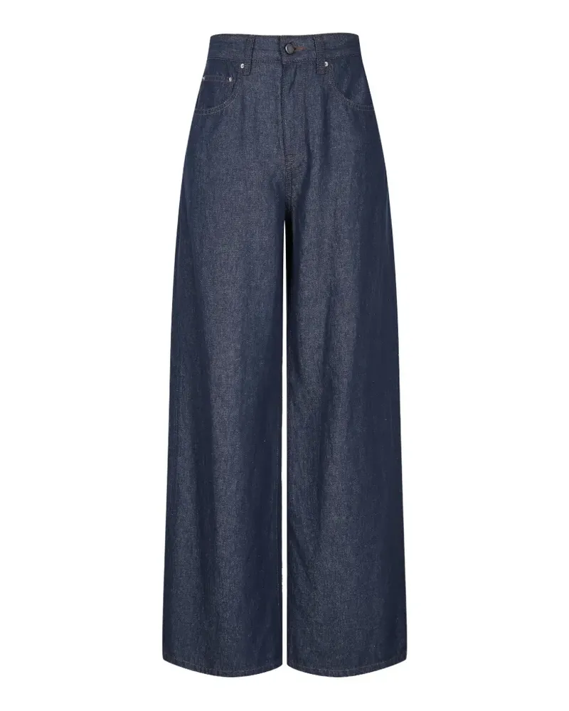 JNBY Jeans mit weitem Bein - Blau Blau