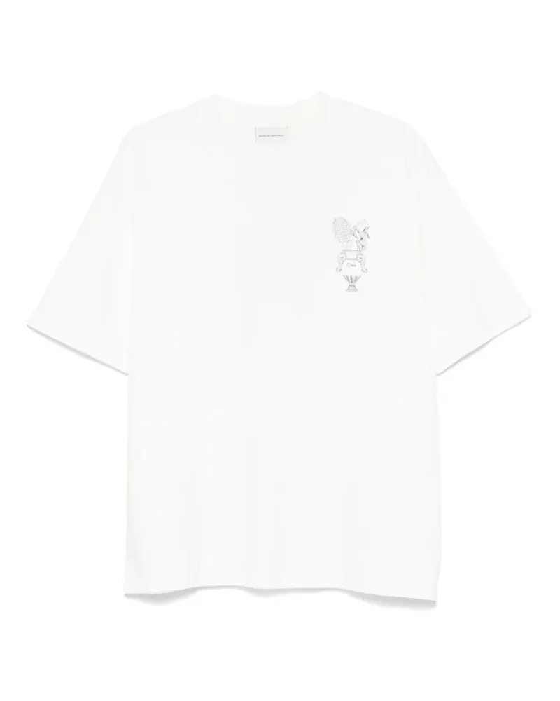 Drôle de Monsieur Le T-Shirt Médicis Sport Oberteil - Nude Nude