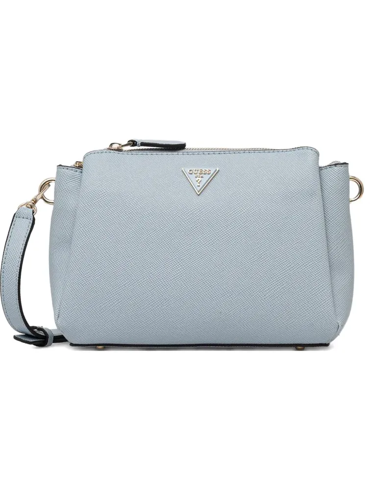 Guess Noelle Umhängetasche mit Triangel-Logo - Blau Blau