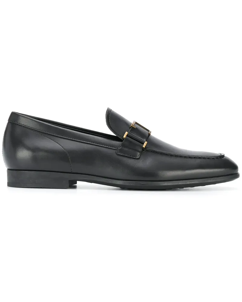 TOD'S Loafer mit T-Monogramm - Schwarz Schwarz