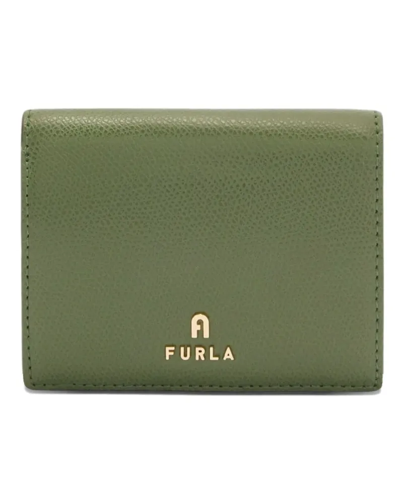 Furla Camelia Portemonnaie mit Logo - Grün Grün