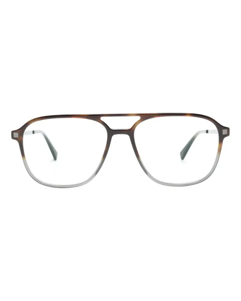 Mykita Gylfi Pilotenbrille - Braun Braun