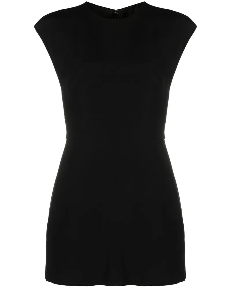 Valentino Garavani Ärmelloser Playsuit - Schwarz Schwarz