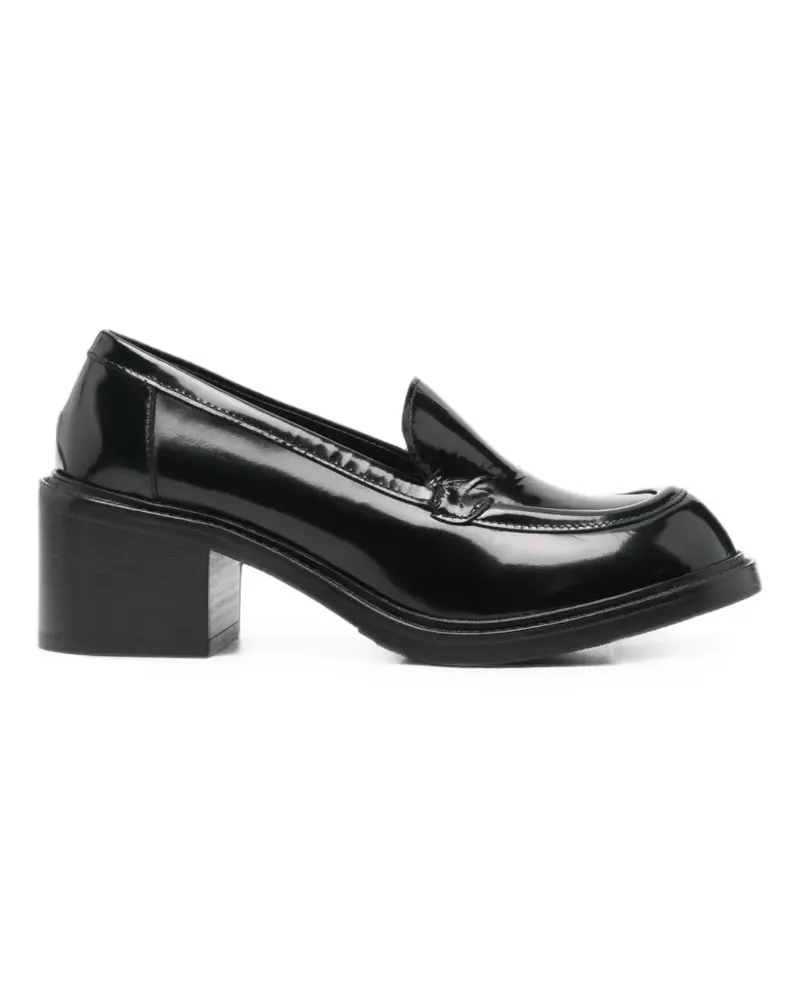 Attilio Giusti Leombruni Zoe Pumps aus Leder - Schwarz Schwarz