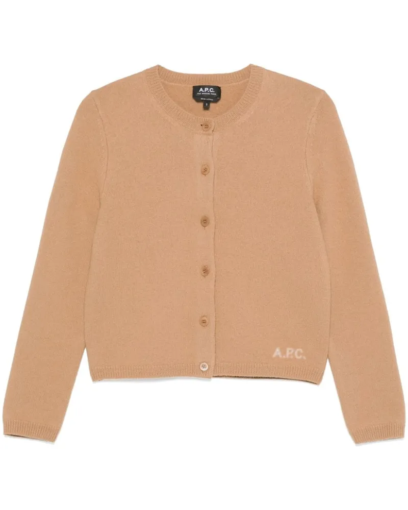 A.P.C. Mila Cardigan - Braun Braun