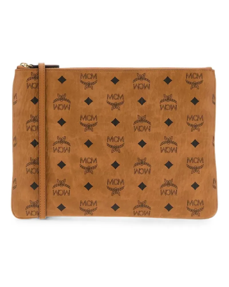 MCM Visetos cross body bag - Braun Braun