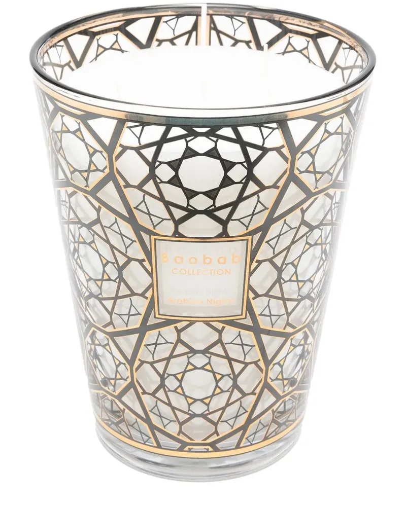 Baobab Collection Große Arabian Nights Kerze - Gelb Gelb