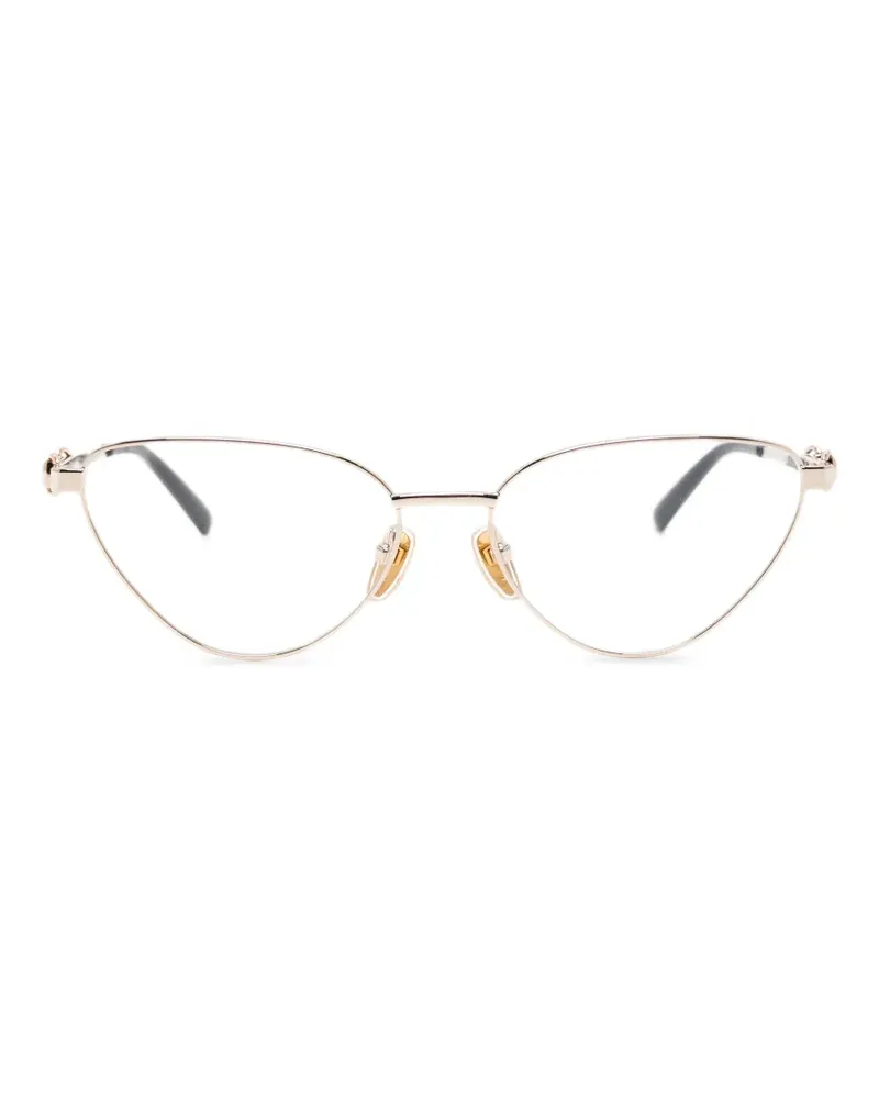 Gucci Klassische Cat-Eye-Brille - Gold Gold