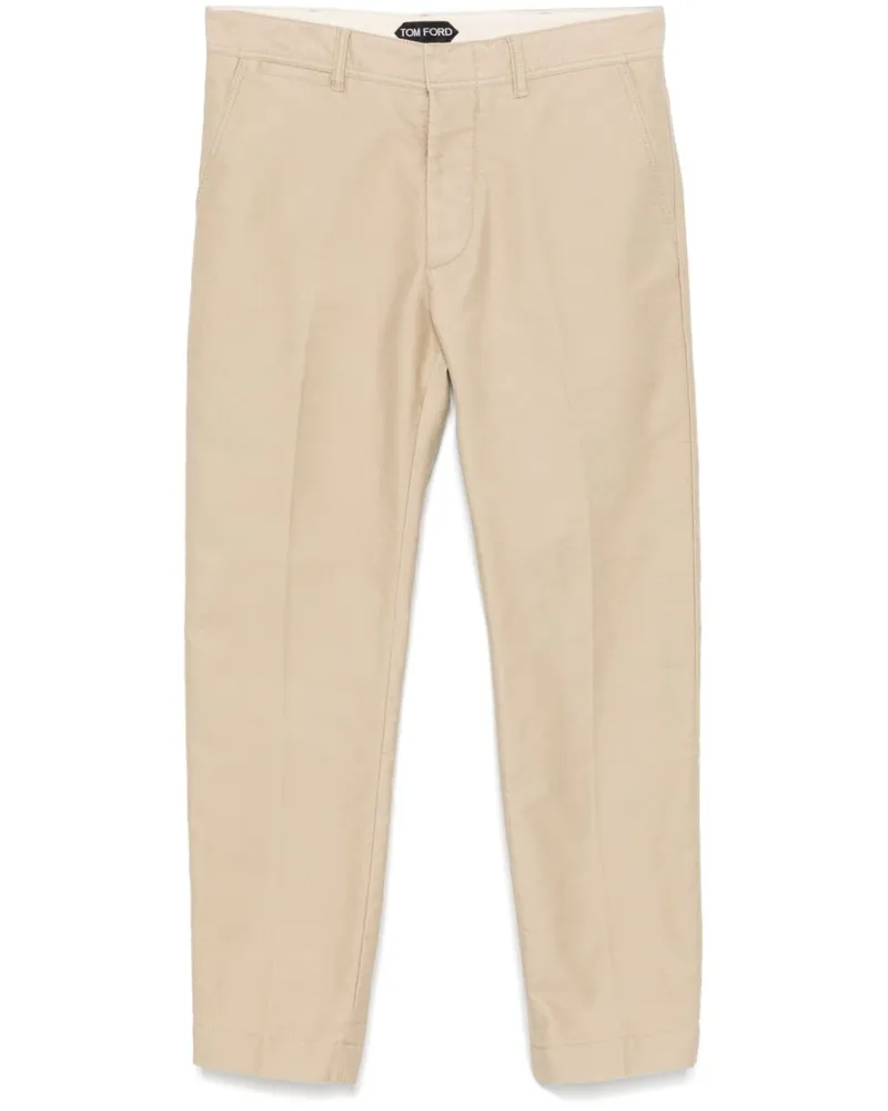 Tom Ford Klassische Chino - Nude Nude