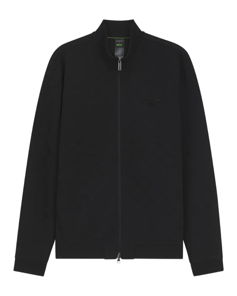 HUGO BOSS x Porsche Sweatshirt mit Pasha-Check - Schwarz Schwarz