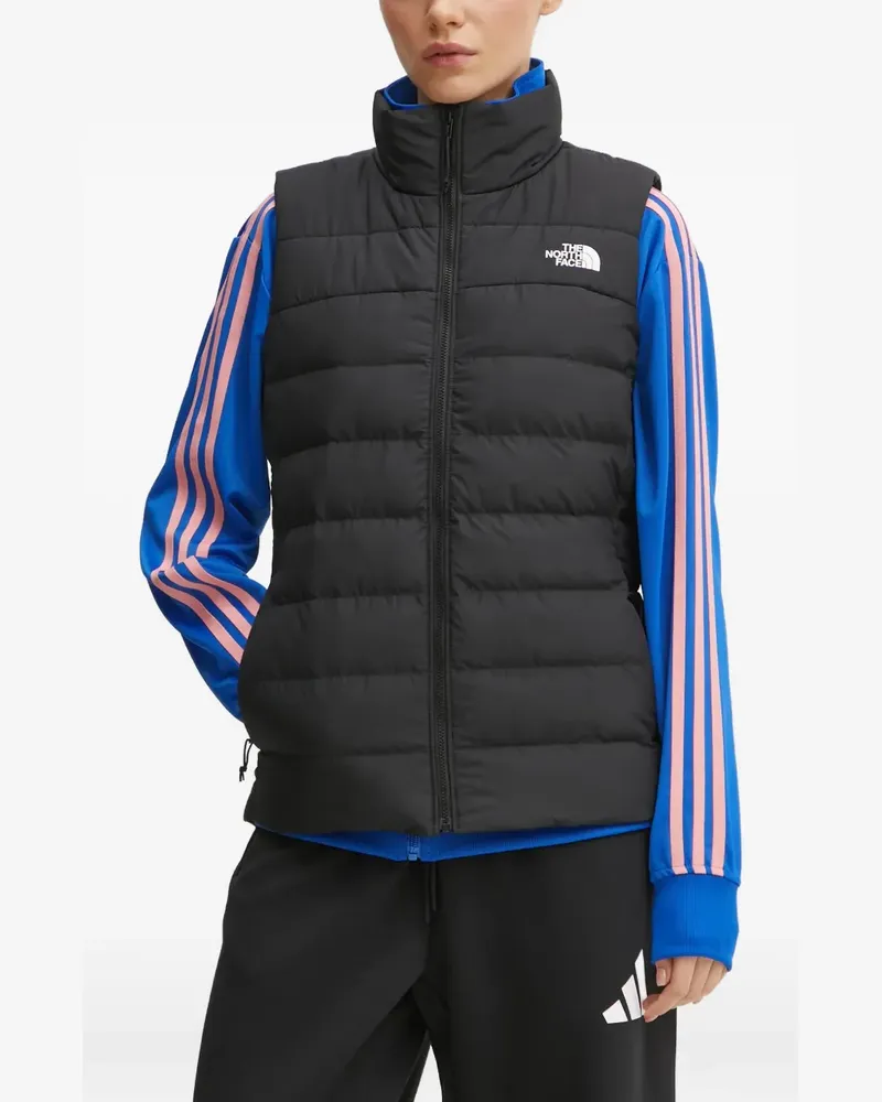 The North Face Aconcagua 3 logo padded gilet - Schwarz Schwarz