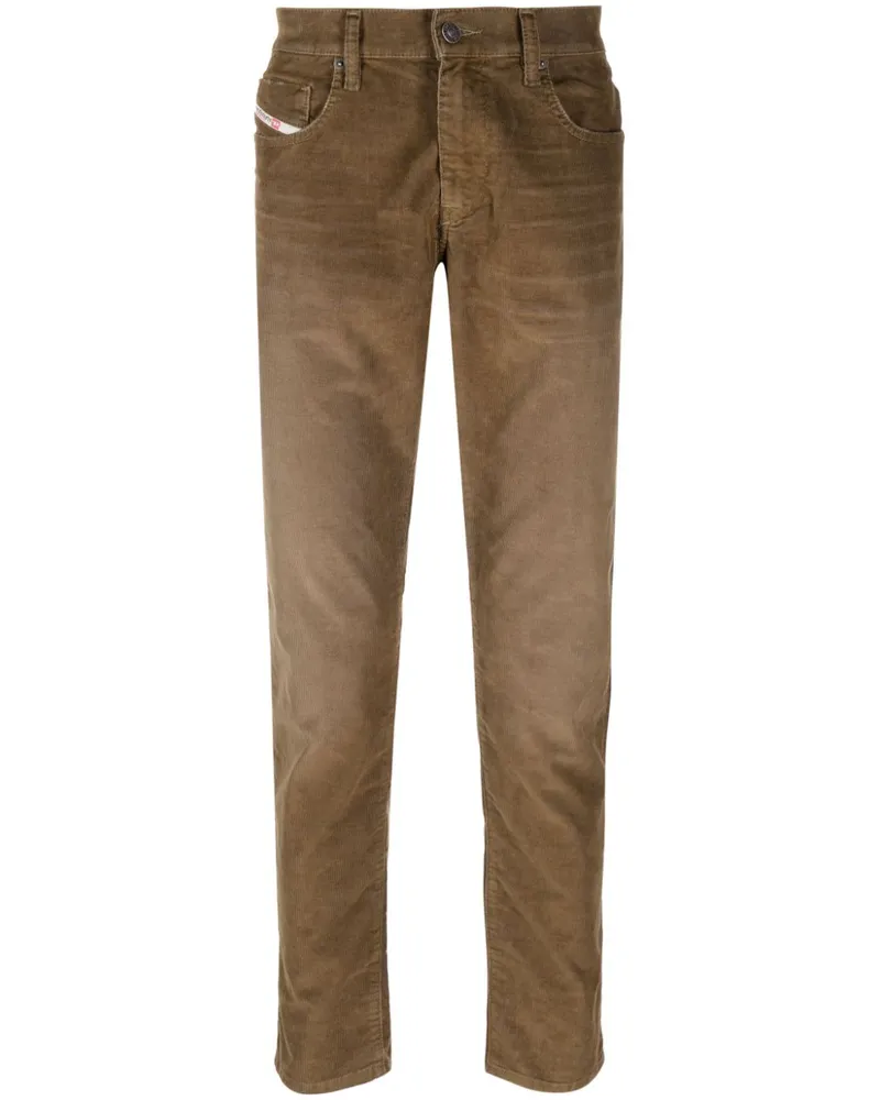 Diesel Ausgeblichene Cordhose Braun
