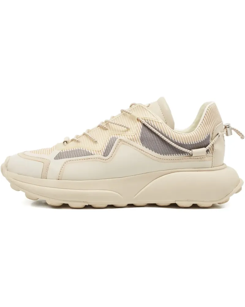 Stuart Weitzman Sneakers mit gestricktem Einsatz - Nude Nude