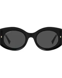 Dsquared2 Hype Cat-Eye-Sonnenbrille Schwarz