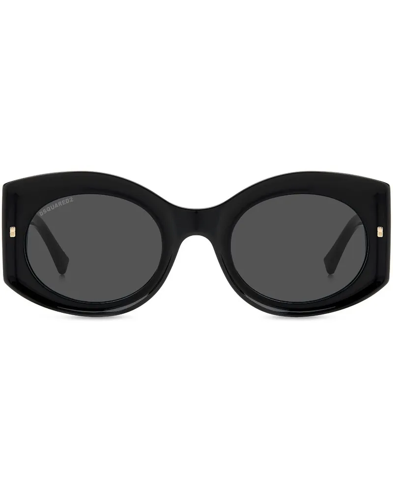 Dsquared2 Hype Cat-Eye-Sonnenbrille - Schwarz Schwarz