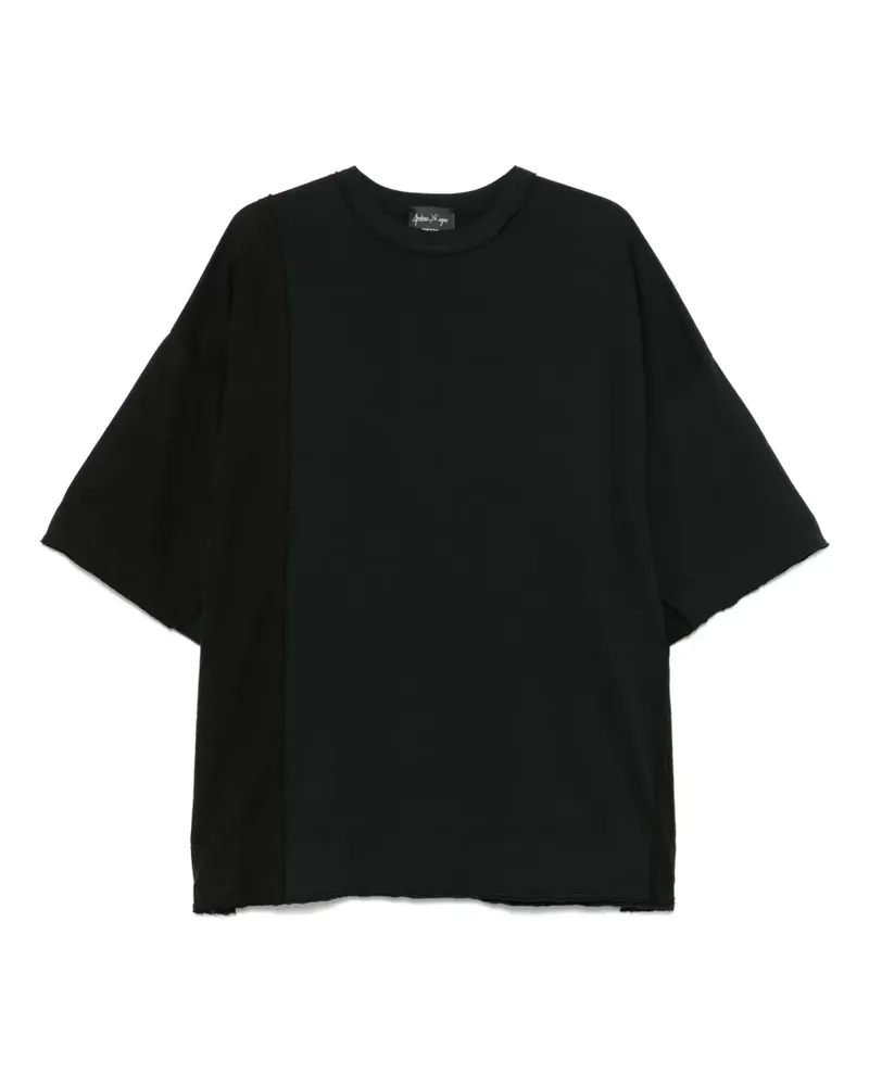 Andrea Ya'aqov T-Shirt aus Baumwolle - Schwarz Schwarz