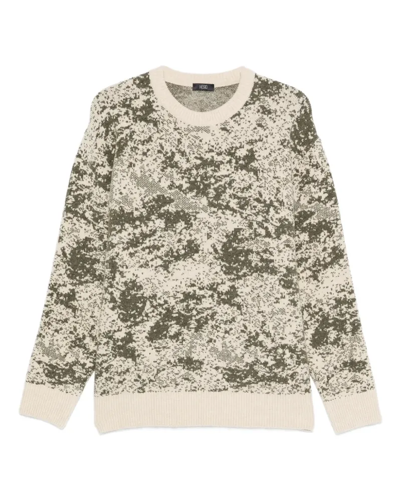 HOSIO crew-neck sweater - Nude Nude