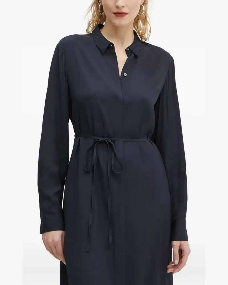 Marc O'Polo Midikleid mit Gürtel - Blau Blau