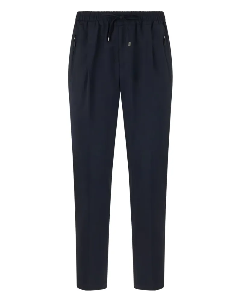 Boglioli Hose mit Kordelzug - Blau Blau