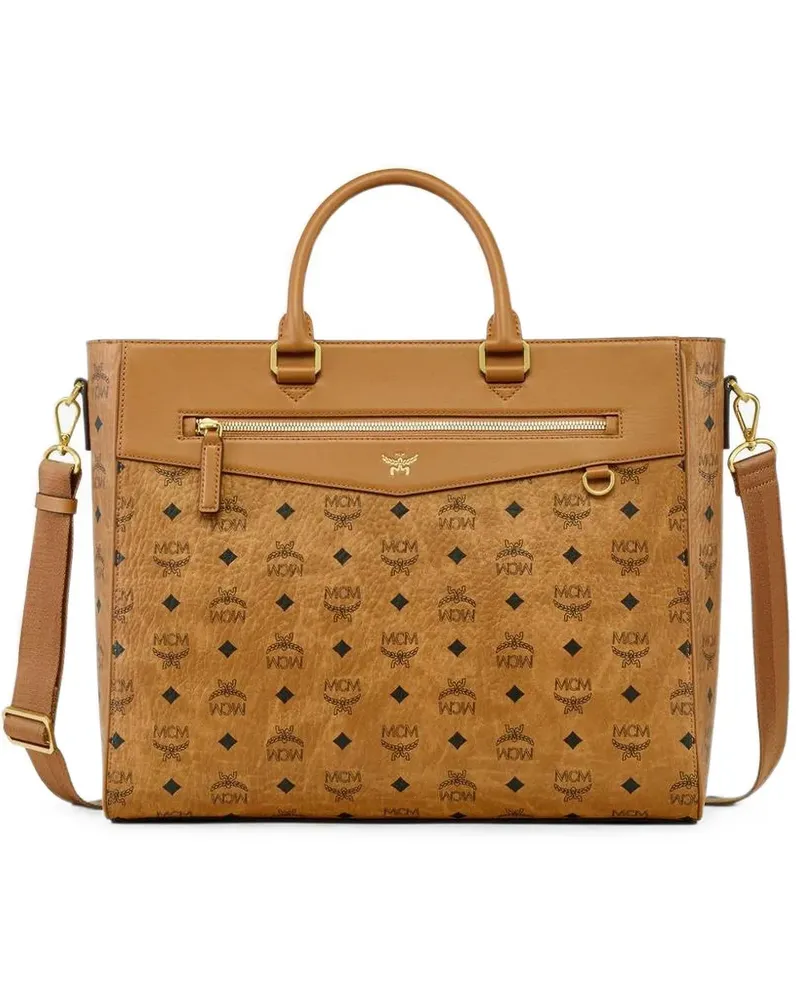 MCM Diamond Vi tote bag - Braun Braun