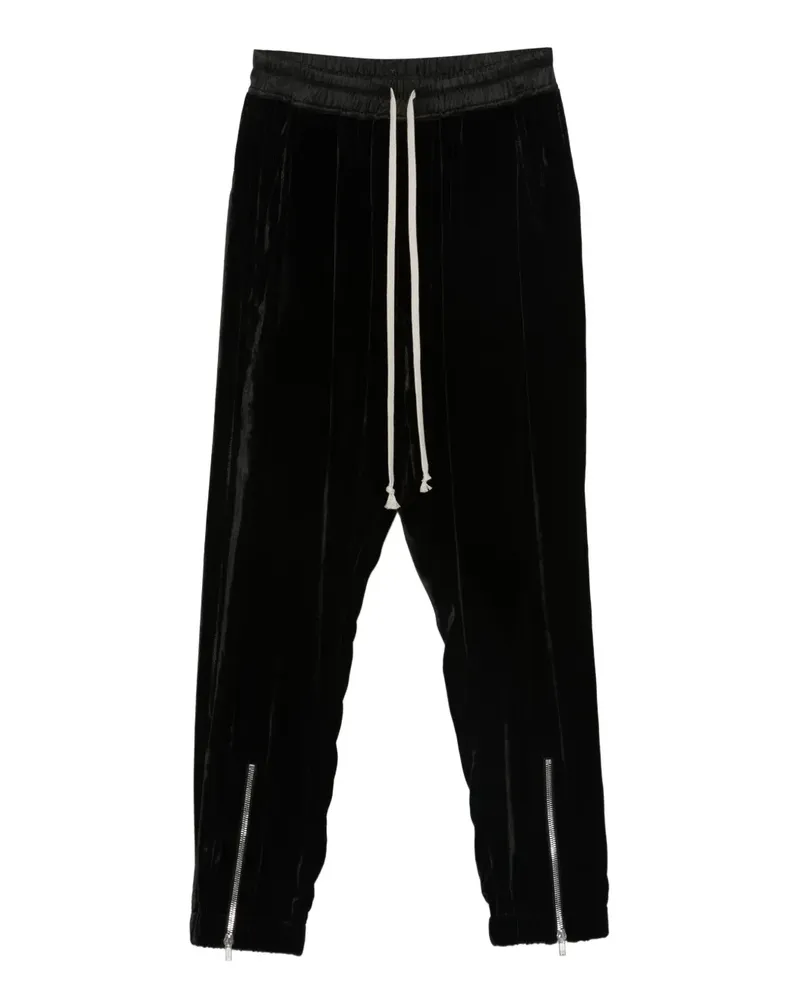 Rick Owens Hose mit Kordelzug - Schwarz Schwarz