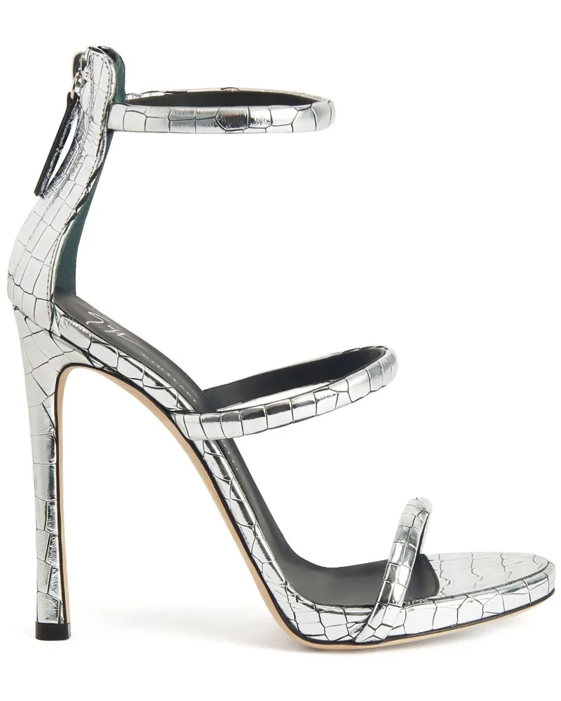 Giuseppe Zanotti Harmony Sandalen 120mm - Silber Silber