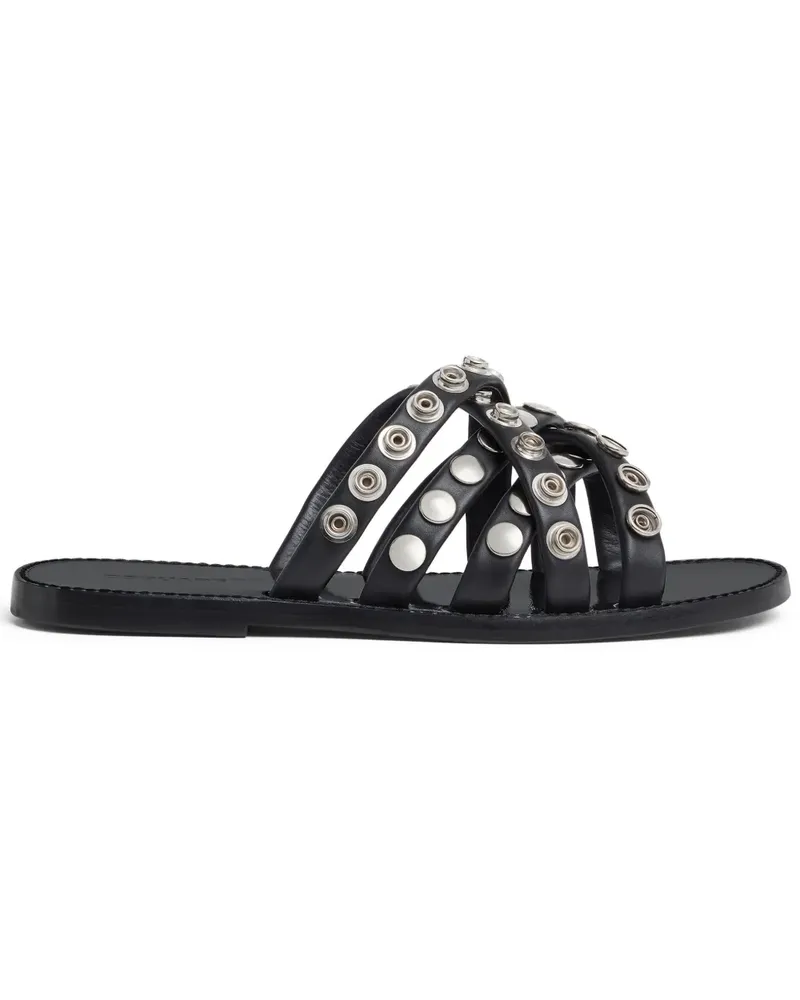 Dsquared2 Sandalen mit Nietenverzierung - Schwarz Schwarz