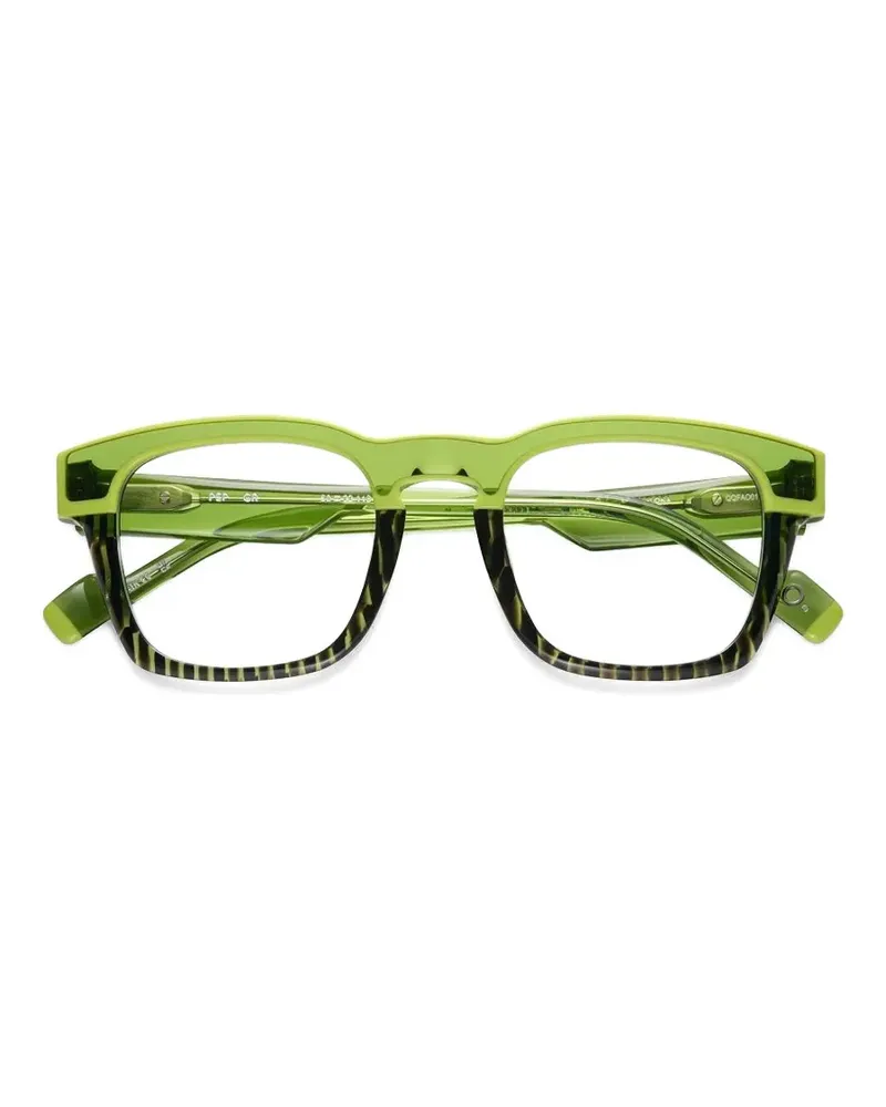 Etnia Barcelona Pep Brille mit eckigem Gestell - Grün Grün